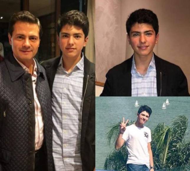 Fue hasta hace tan solo dos años que Peña Nieto compartió una imagen con su hijo en sus redes sociales, provocando euforia entre sus seguidores.