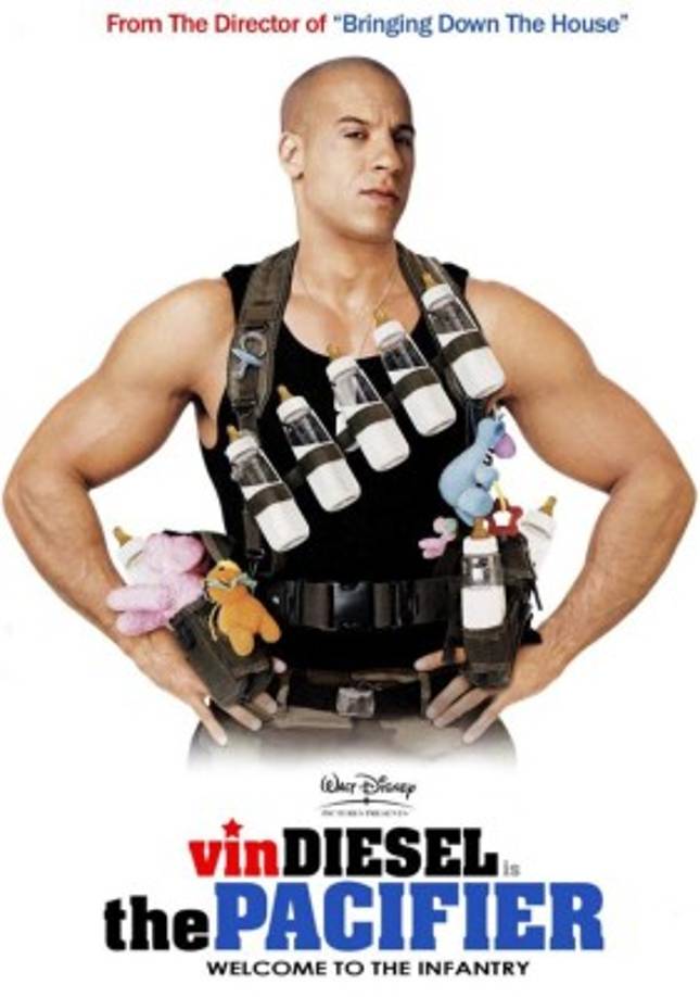 The Pacifier se traduce como 'El pacificador'.