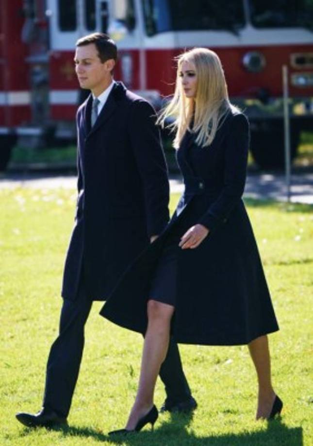 Ivanka, la hija favorita del presidente, y su esposo, Jarred Kushner, también viajaron a Pittsburgh para asistir a una ceremonia en memoria de las víctimas de la masacre.