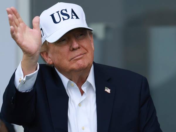 Imagen de archivo del presidente Donald Trump. EFE/EPA/NEIL HALL