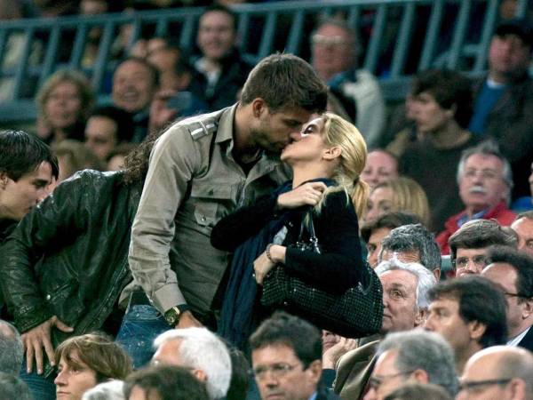Gerard Piqué y Shakira en una foto de archivo.