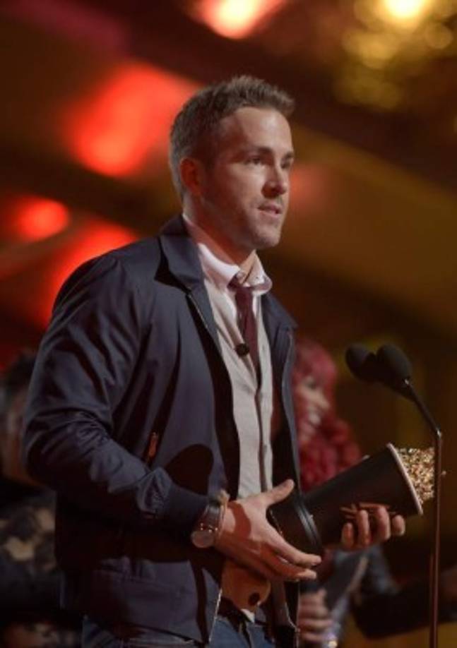 Ryan Reynolds ganó como mejor actor cómico por 'Deadpool'.<br/>