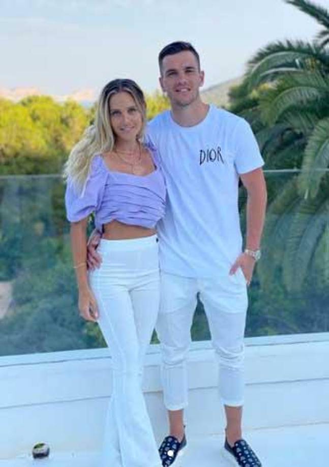 Magalí Alcacer es la pareja sentimental del mediocampista Giovani Lo Celso-.