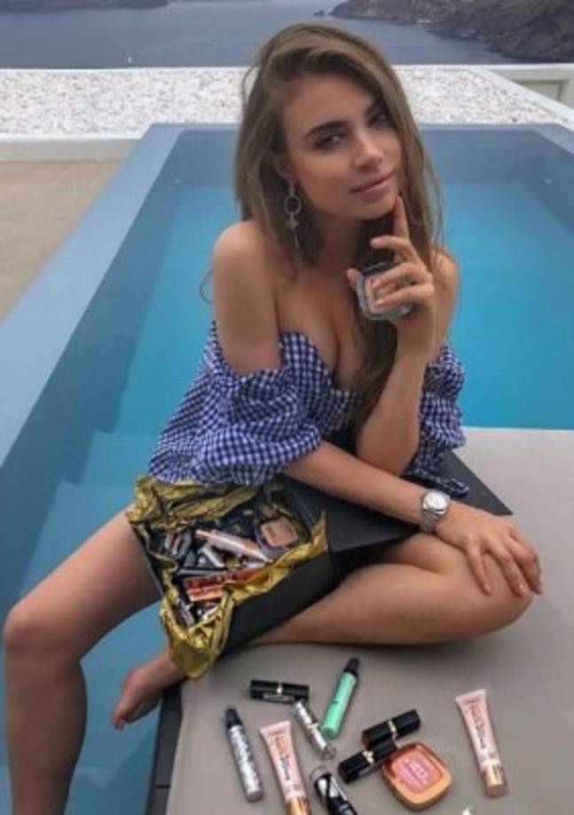 Xenia tiene unos de los rostros más lindos de Rusia.