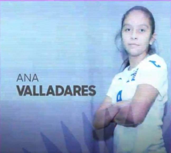 Ana Valladares: Delantera