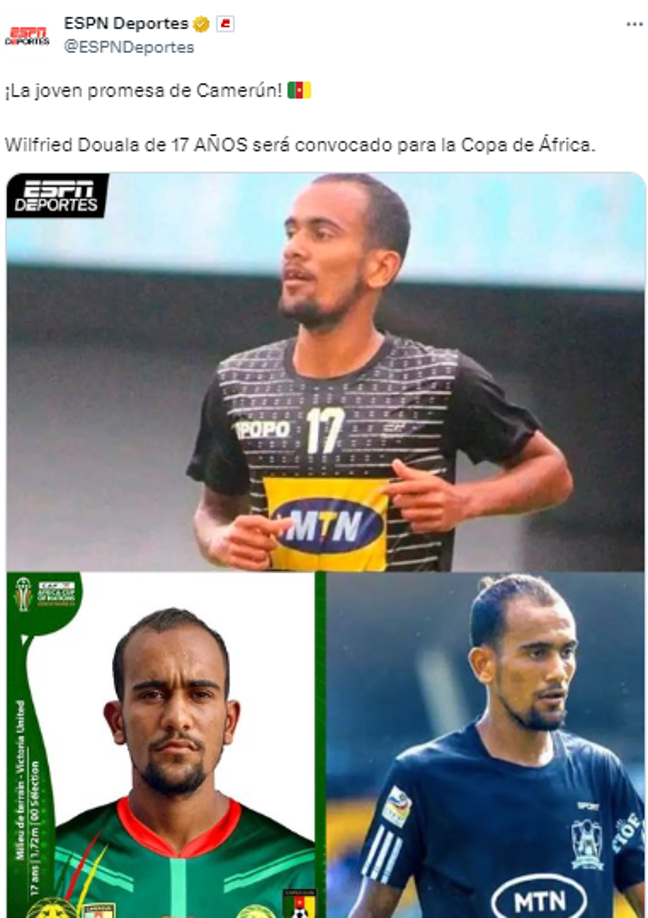 ¡17 años! Futbolista causa revuelo tras no aparentar su edad