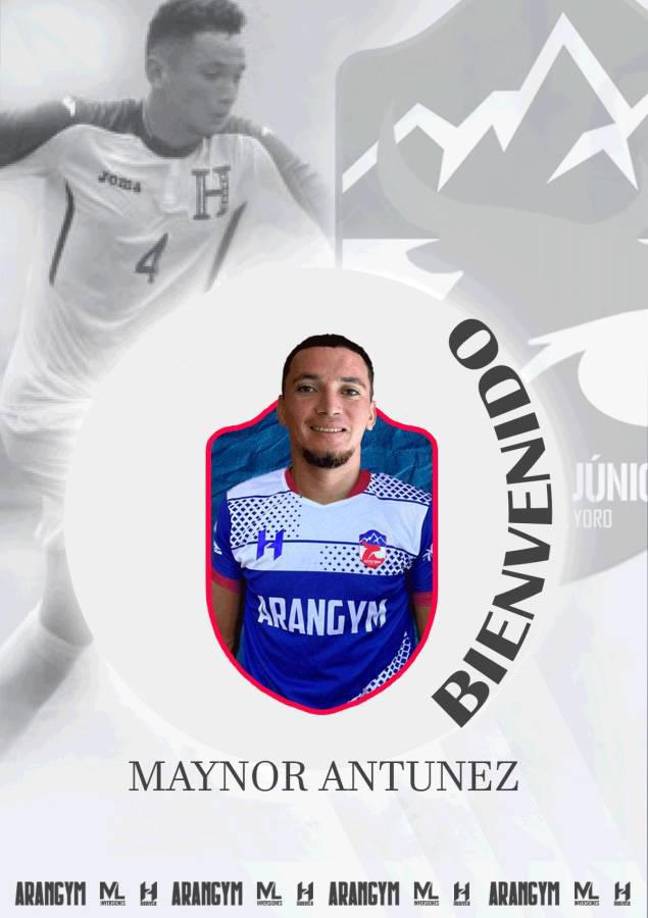 Otro de los fichajes del Atlético Júnior de cara a la próxima temporada es el experimentado en Liga Nacional, Maynor Antúnez.