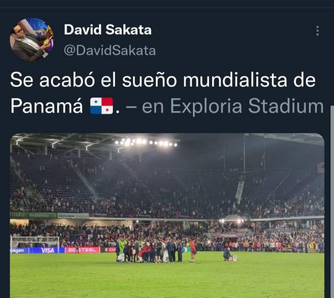 Los panameños reaccionaron apesarados tras quedarse sin poder ir al Mundial.