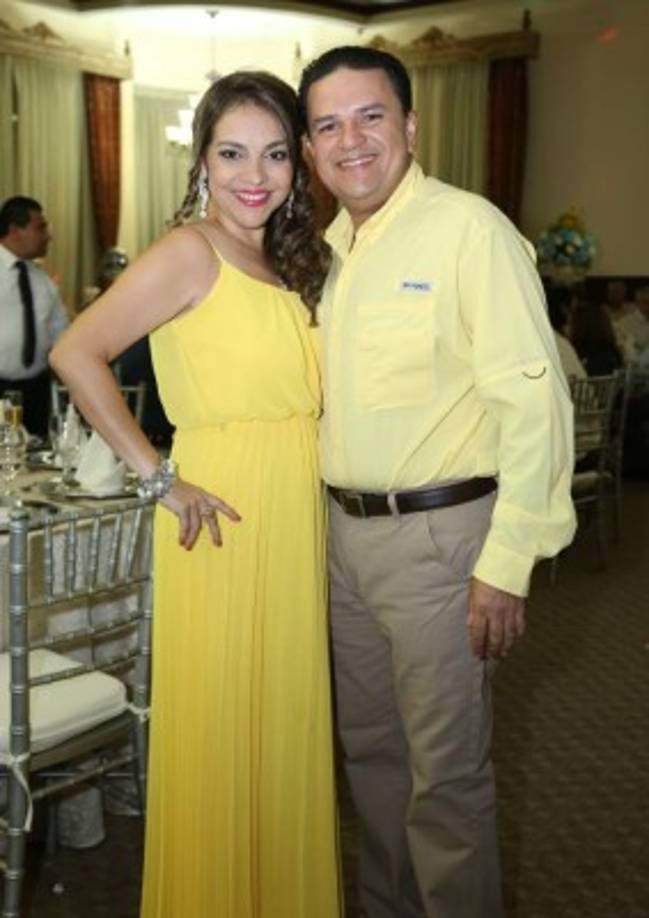 Jackie y Olvin Bardales.