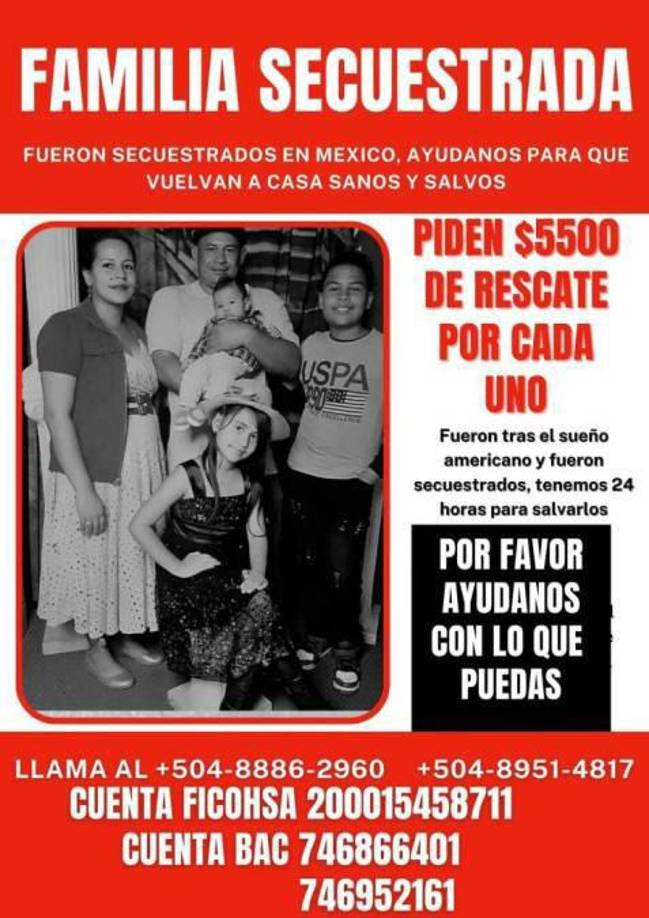 La pareja tomó a sus tres hijos para aventurarse a un mejor futuro sin imaginar que en su paso por la Ciudad de México iban a ser atrapados por la peligrosa banda “El Chaparro”, considerada en el país azteca como sanguinaria.