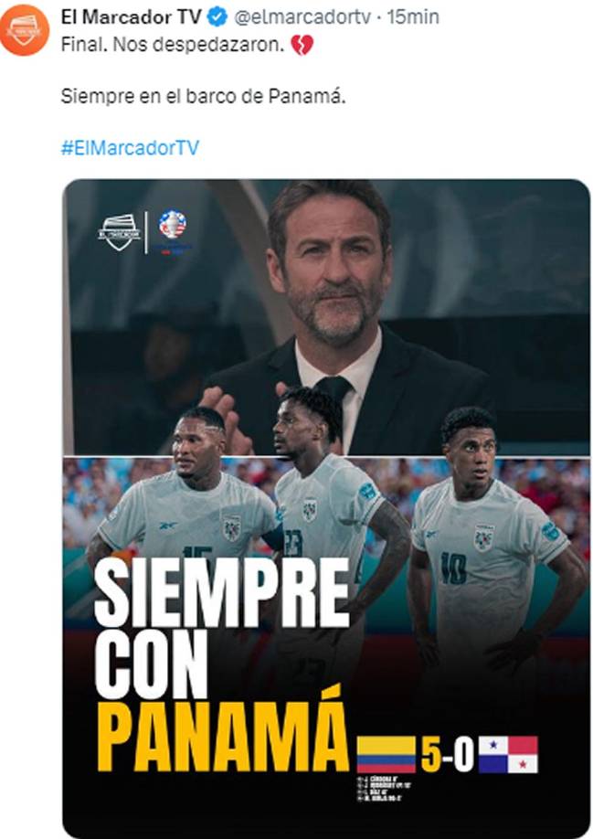 El Marcador TV - “Nos despedazaron. Siempre en el barco de Panamá”.