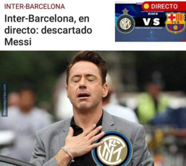 Barcelona empató 1-1 ante el Inter y los memes no podían faltar. Mira las graciosas imágenes.