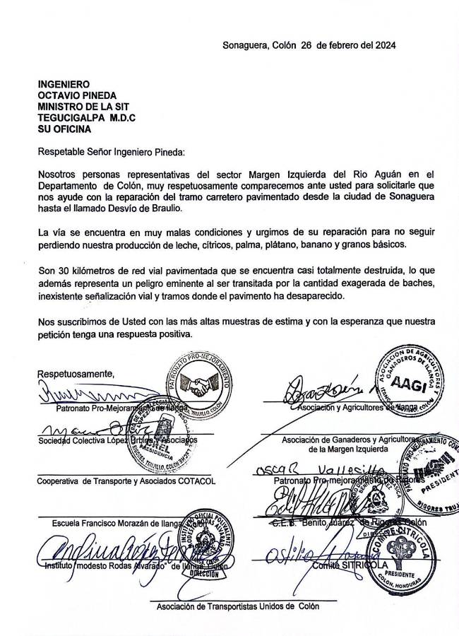 Colón: Amenazan con tomarse la CA-13 si no les reparan carretera