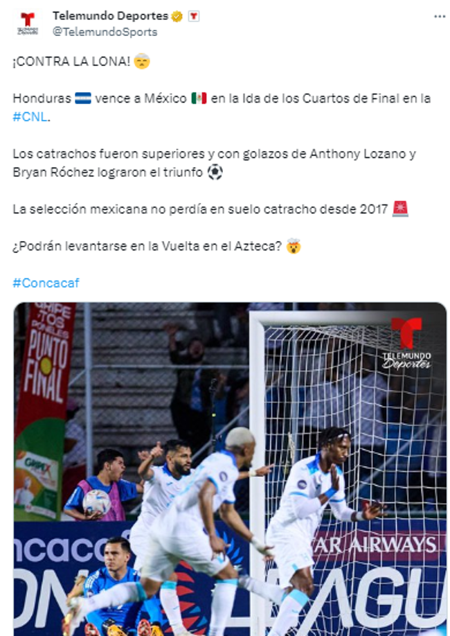 Telemundo Deportes: “¡CONTRA LA LONA!”