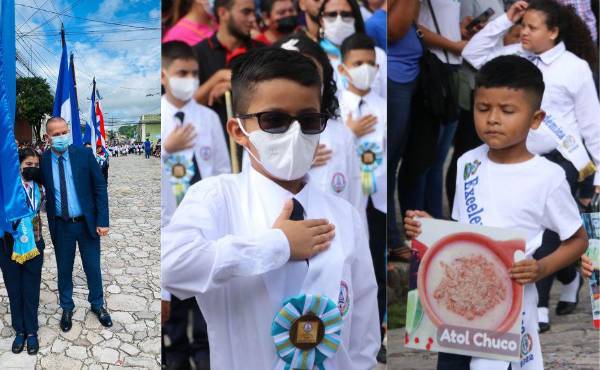 ¡Cátedra de civismo! Niños desfilan y se ganan aplausos en distintas ciudades de Honduras - Vimarsana News