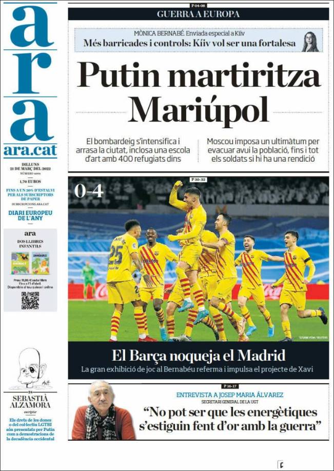 Barcelona dio un golpe de autoridad al bajarse al líder Real Madrid.