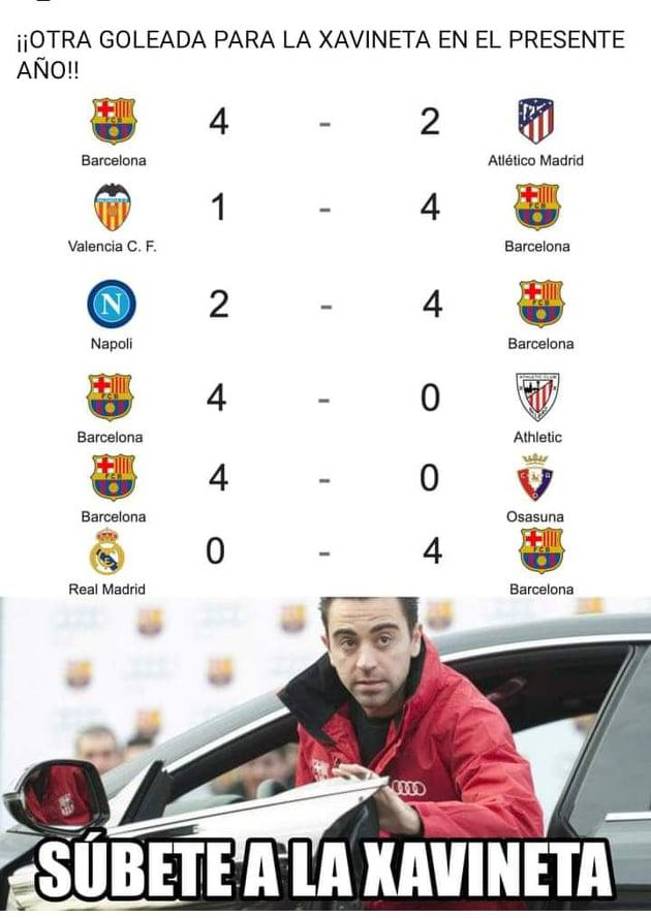 Siguen las burlas: Los otros memes que no se han visto tras el Real Madrid - Barcelona