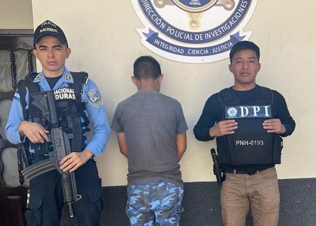 Capturan a menor infractor por violar a una niña en Copán