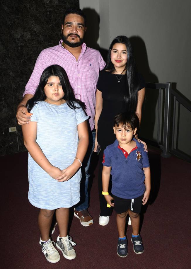 Farah, Héctor, Monique y Marcelo Ramos