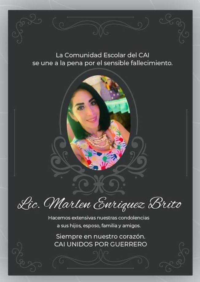 Sus compañeros de trabajo dijeron que era una maestra excepcional.