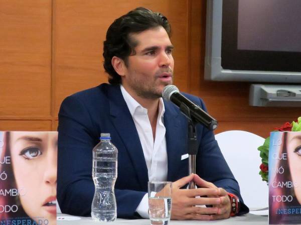 El actor y productor mexicano, Eduardo Verástegui.