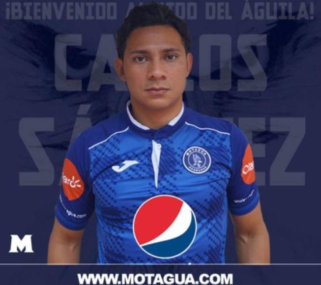 Carlos 'Mango' Sánchez firmó por 2 años con el Motagua .