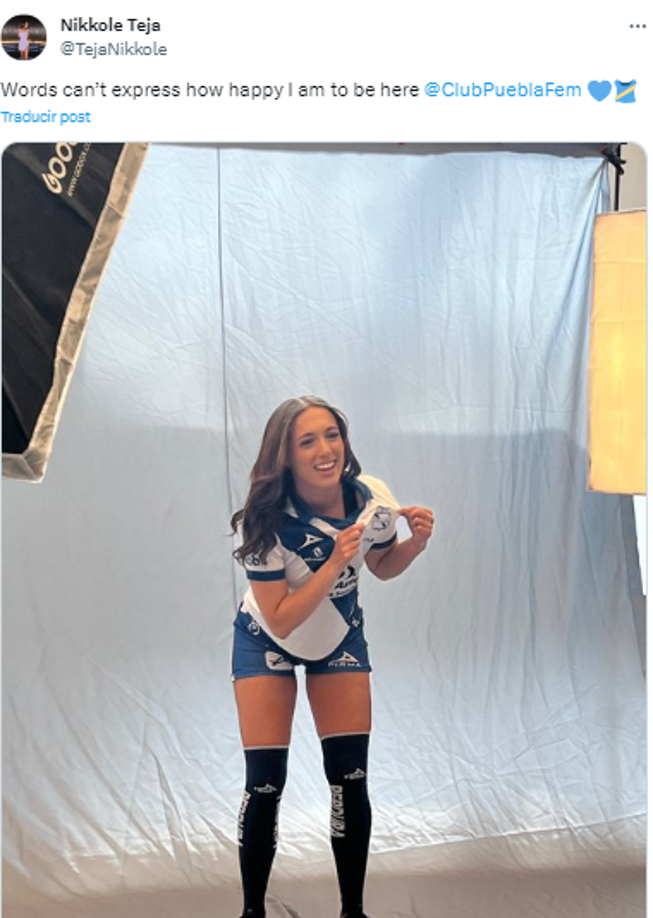 “Las palabras no pueden expresar lo feliz que estoy de estar aquí”, expresó Nikkole Teja a través de su cuenta de ‘X’, antes Twitter.
