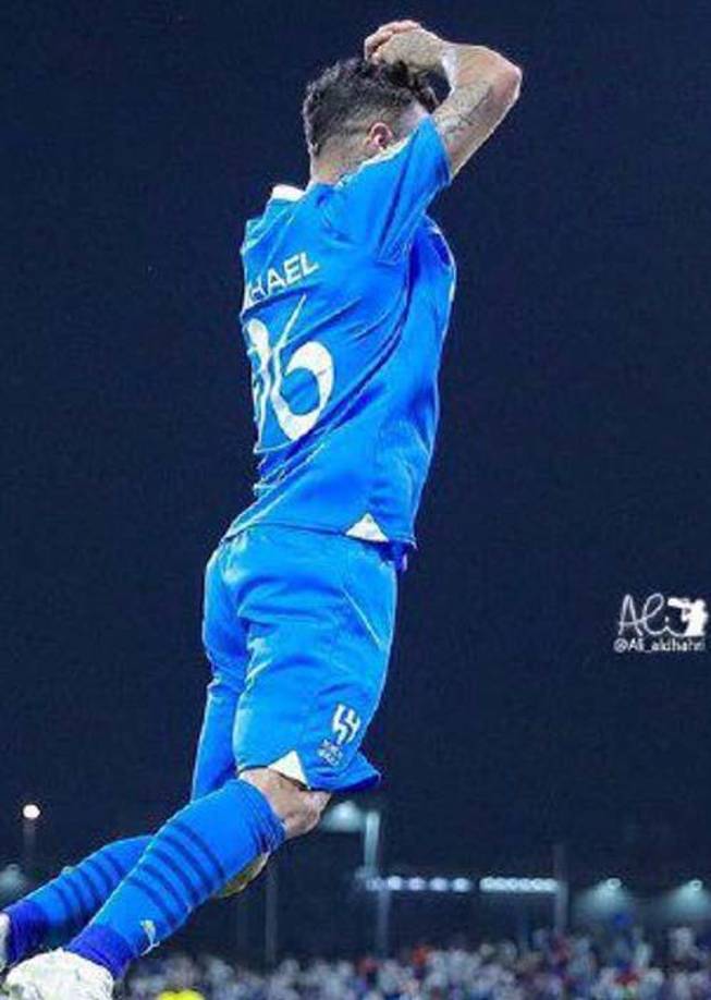 Después de anotar el primer gol contra Al Nassr, Michael hizo la celebración “SIU” de Ronaldo. El jugador quiso humillar al portugués, pero al final no todo salió porque perdieron la final. 