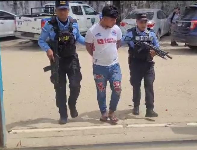 Cae peligroso sicario acusado de matar a cinco personas en la zona norte de Honduras