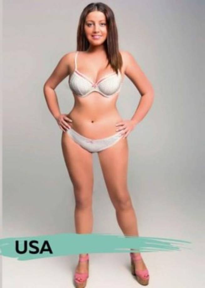 La 'mujer ideal' en Estados Unidos. Foto: Estudio Online Superdrug