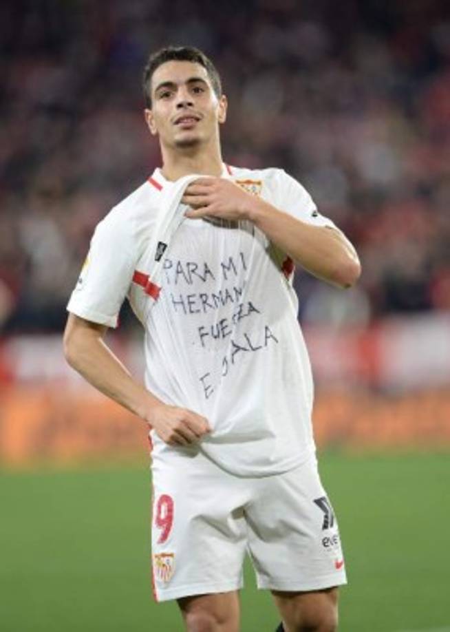 Wissam Ben Yedder le dedicó su anotación a Sala. Un lindo gesto.