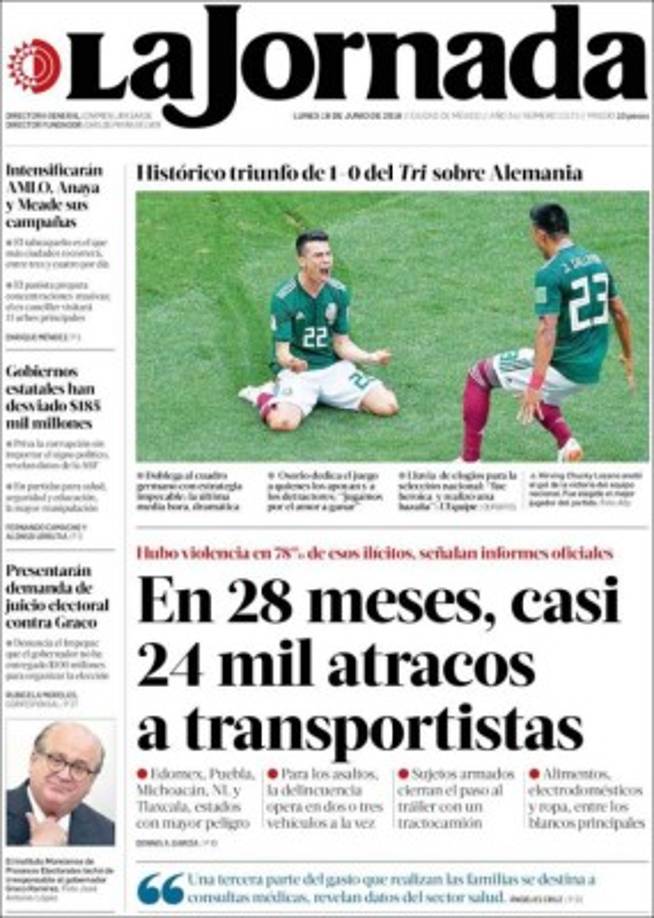 La Jornada de México.