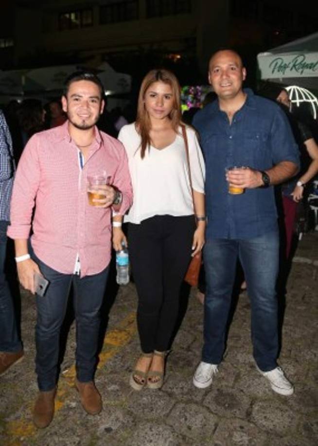 César Rodríguez, Yesica Martínez y Mauricio Doblado.