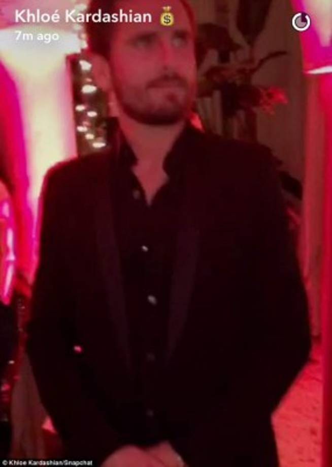 Tampoco faltó Scott Disick.