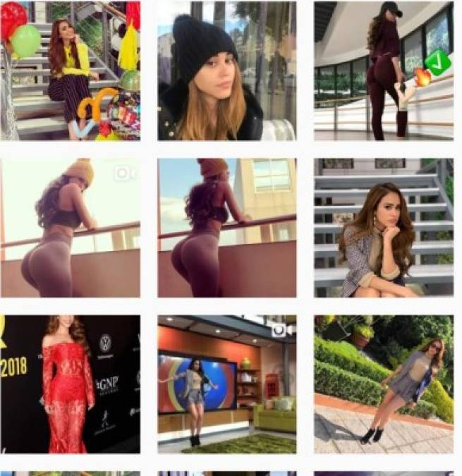 Todos saben Yanet ha tenido gran popularidad incluso en redes sociales por su trasero (100% natural según ella) y escultural cuerpo el los cuales le han dado más de 8 millones de admiradores en Instagram.
