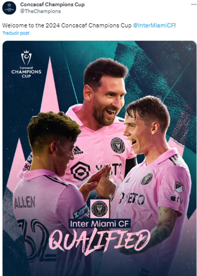 La Concacaf Concachampions Cup le dio la bienvenida al Inter Miami de Lionel Messi.