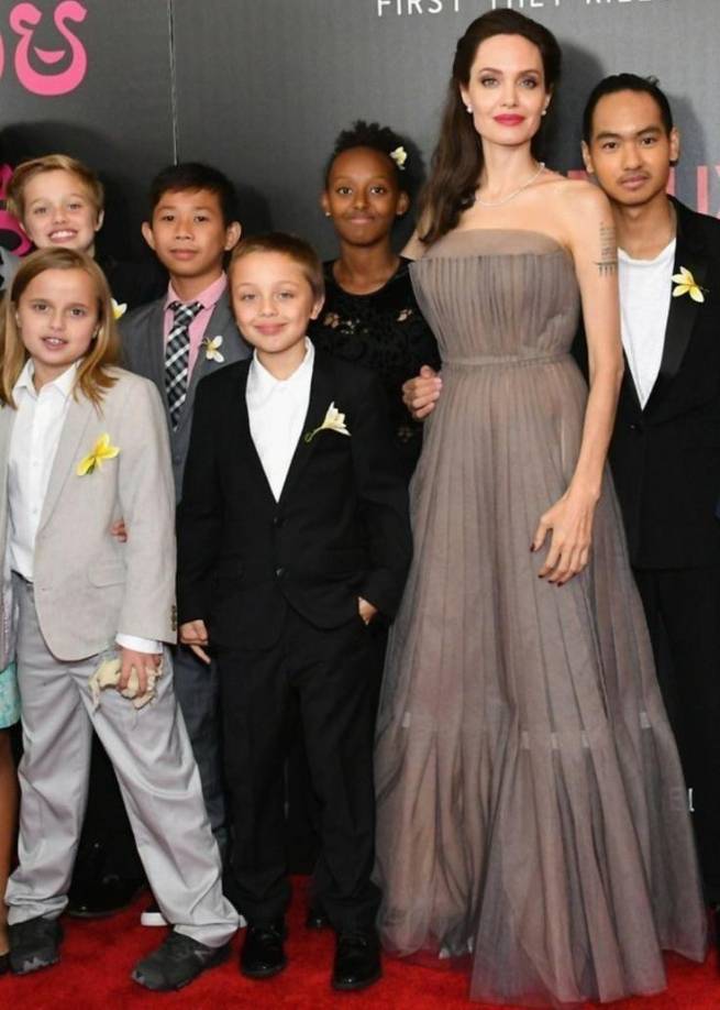 Vivienne tiene rasgos de ambos padres, como la belleza de Angelina y el atractivo de Brad. Ella al igual que sus hermanos biológicos comparten este inconfundible parecido con sus progenitores. 