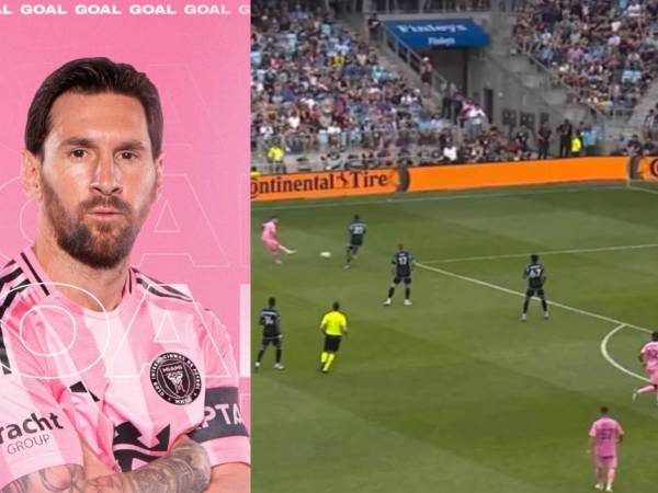 Lionel Messi se hizo presente en el marcador en el inicio del segundo tiempo.