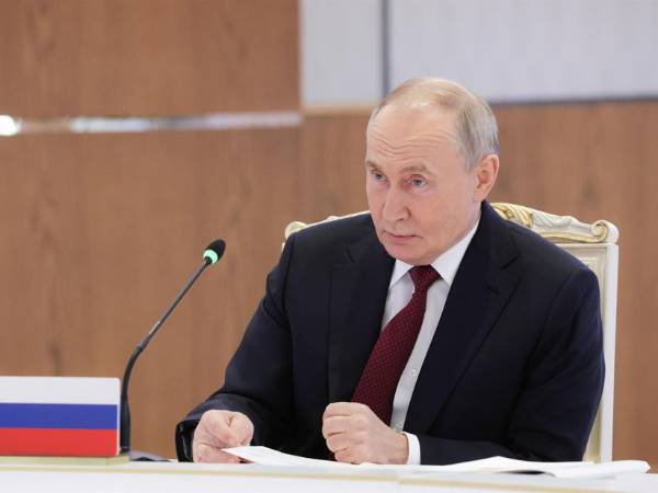 El mandatario ruso, Vladimir Putin.