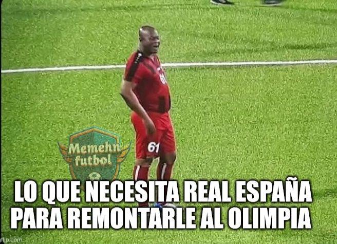 Memes se burlan de Real España tras goleada del Olimpia en la final