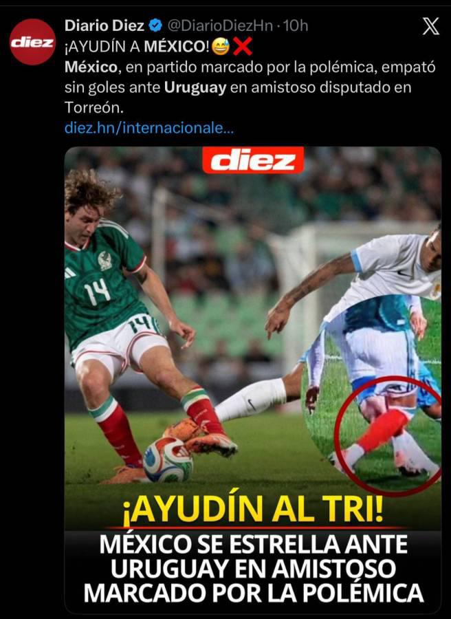 Faitelson no perdona y esto dicen por lo que hizo México vs Uruguay