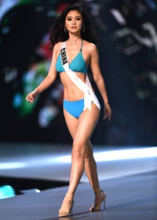 La modelo china Meisu Qin de 24 años.