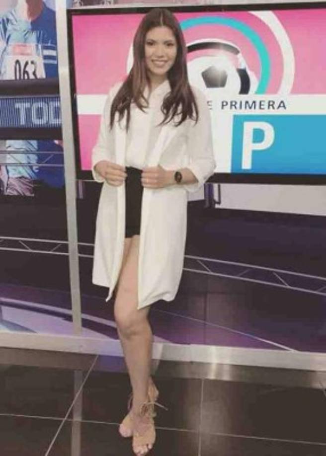 La chica Moncada ha comenzado a incursionar en la Televisión hondureña.
