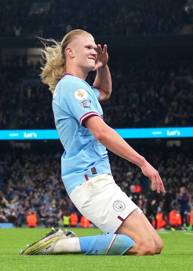 Atacante: Erling Halaand, el delantero noruego se quedó con las ganas de anotar en la ida, por lo que buscará derribar la muralla del Real Madrid en la vuelta.