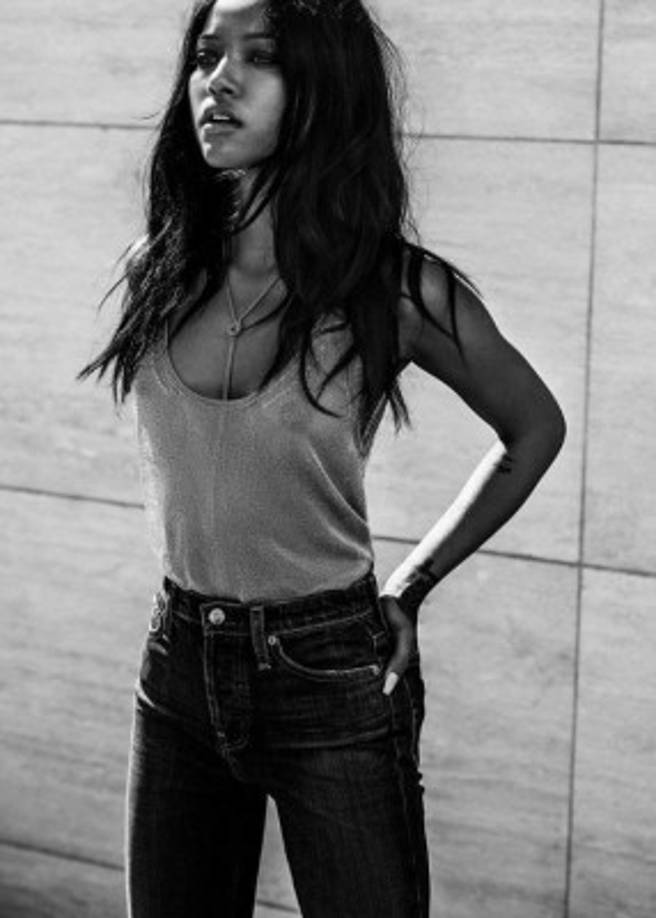 Karrueche Tran es una conocida modelo en Inglaterra.