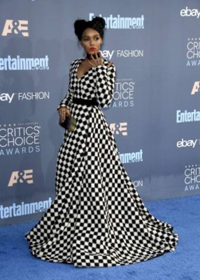 La actriz y cantante Janelle Monae.