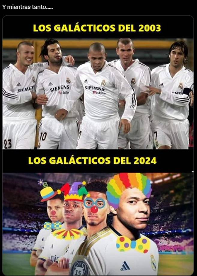 Mbappé y Real Madrid sufren burlas: los memes de la goleada del Barcelona en LaLiga