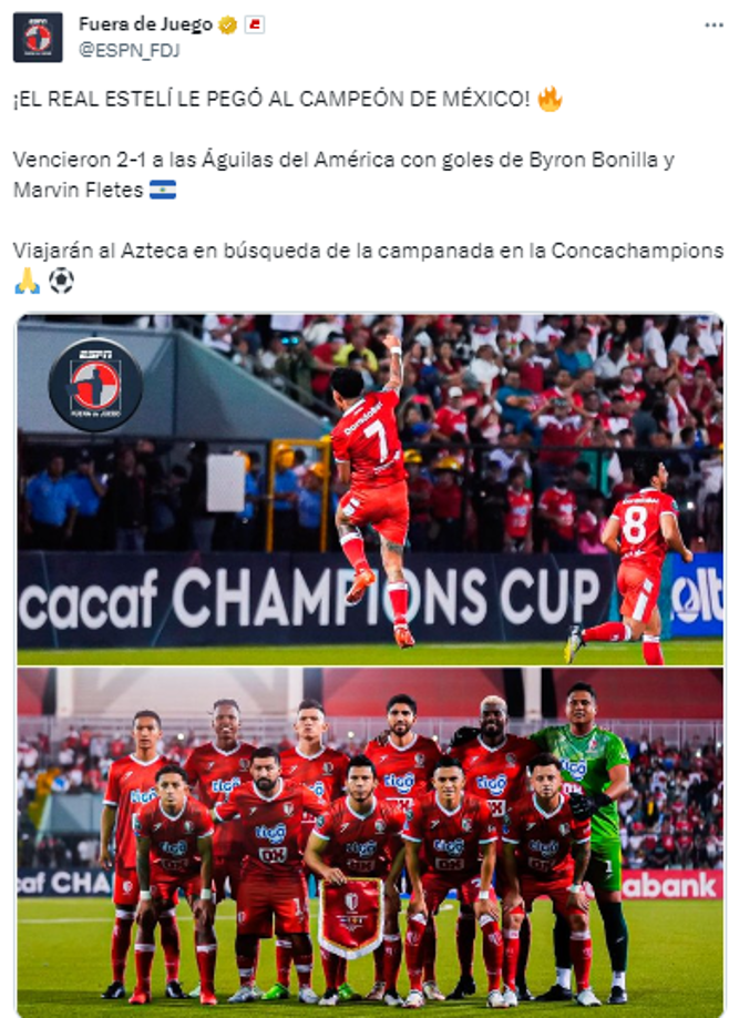 Fuera de Juego: “¡EL REAL ESTELÍ LE PEGÓ AL CAMPEÓN DE MÉXICO!”