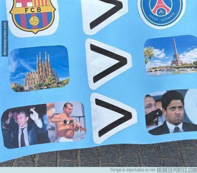 Memes destrozan a Mbappé: Burlas tras triunfo del Barcelona al PSG
