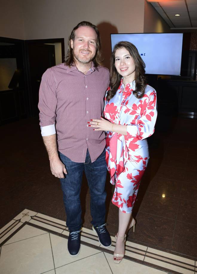 Marlon Flores y Andrea Pacheco.